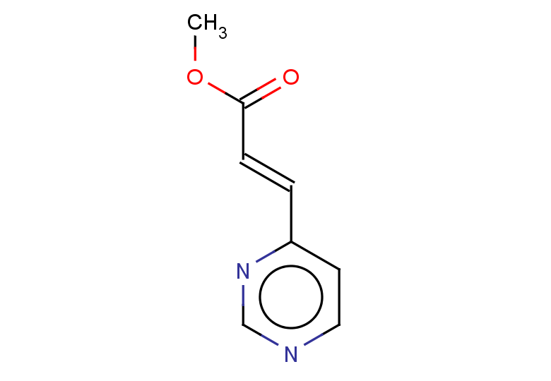 methyl (2E)-3-(pyrimidin-4-yl)prop-2-enoate