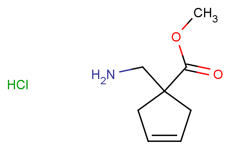 methyl 1-(aminomethyl)cyclopent-3-ene-1-carboxylate hydrochloride
