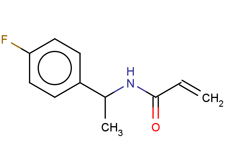 N-[1-(4-fluorophenyl)ethyl]prop-2-enamide