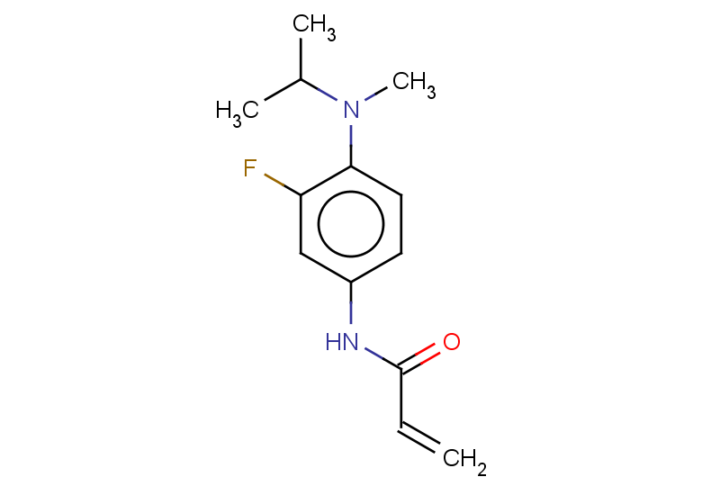 N-{3-fluoro-4-[methyl(propan-2-yl)amino]phenyl}prop-2-enamide