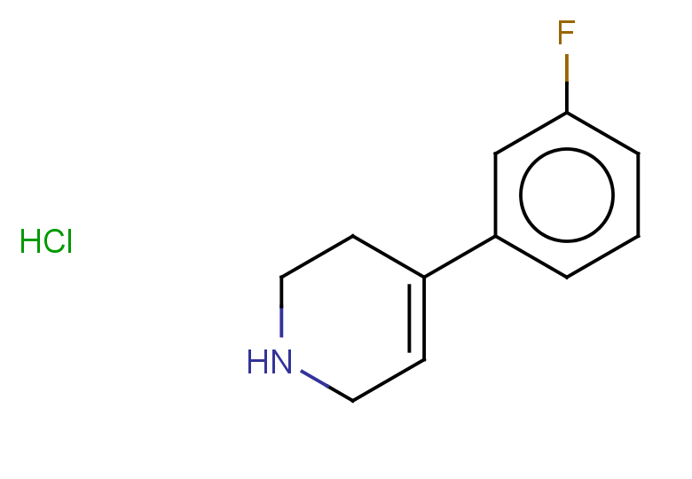 4-(3-fluorophenyl)-1,2,3,6-tetrahydropyridine hydrochloride