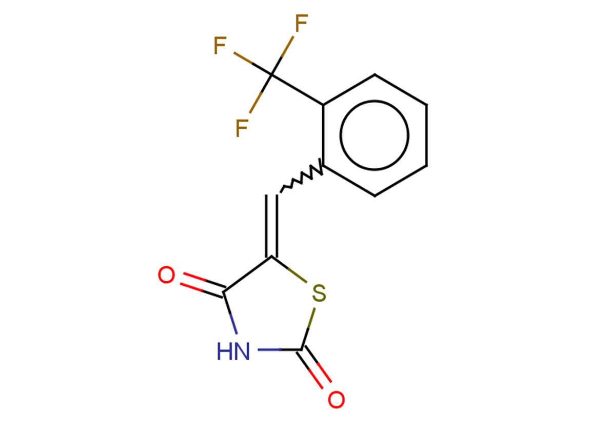 5-{[2-(trifluoromethyl)phenyl]methylidene}-1,3-thiazolidine-2,4-dione