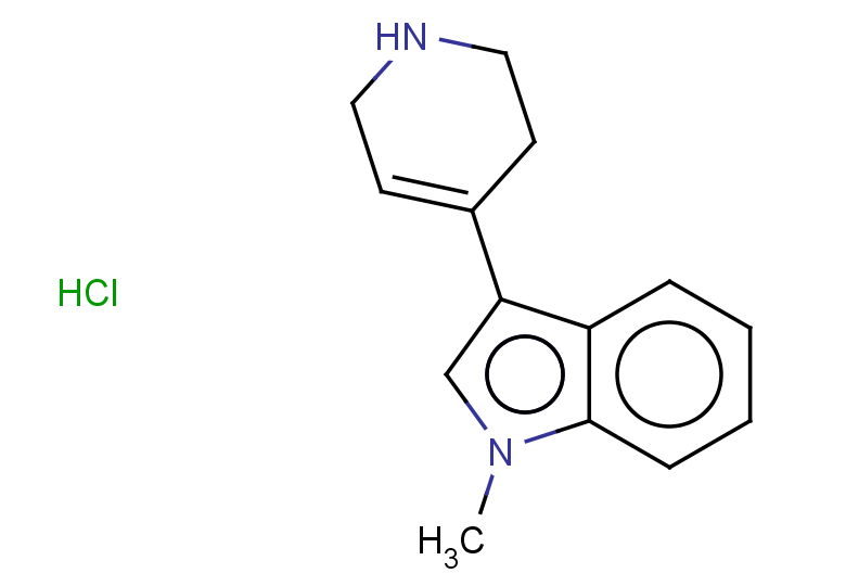 1-methyl-3-(1,2,3,6-tetrahydropyridin-4-yl)-1H-indole hydrochloride