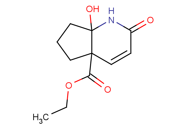 ethyl 7a-hydroxy-2-oxo-1H,2H,4aH,5H,6H,7H,7aH-cyclopenta[b]pyridine-4a-carboxylate