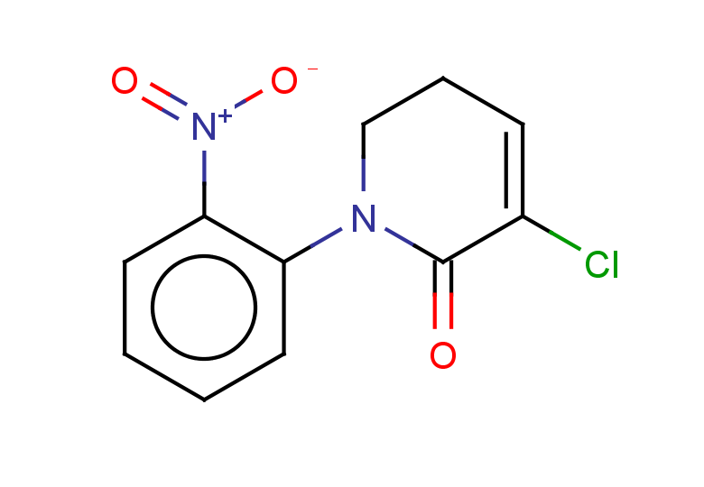3-chloro-1-(2-nitrophenyl)-1,2,5,6-tetrahydropyridin-2-one