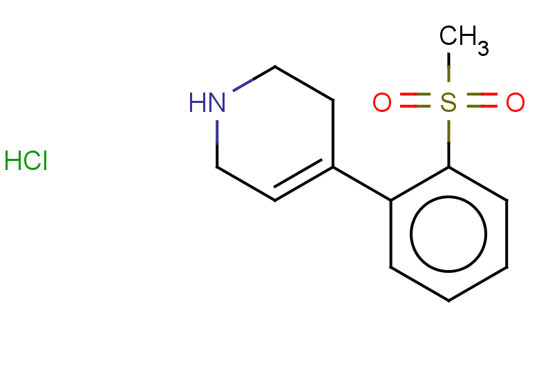 4-(2-methanesulfonylphenyl)-1,2,3,6-tetrahydropyridine hydrochloride