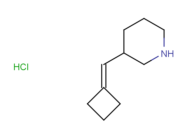 3-(cyclobutylidenemethyl)piperidine hydrochloride