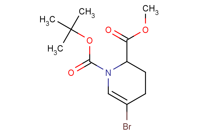 1-tert-butyl 2-methyl 5-bromo-1,2,3,4-tetrahydropyridine-1,2-dicarboxylate