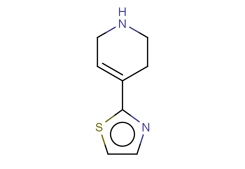 4-(1,3-thiazol-2-yl)-1,2,3,6-tetrahydropyridine