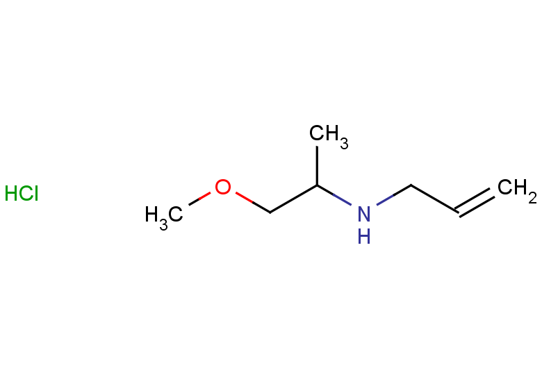 (1-methoxypropan-2-yl)(prop-2-en-1-yl)amine hydrochloride