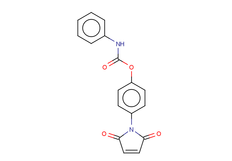 4-(2,5-dioxo-2,5-dihydro-1H-pyrrol-1-yl)phenyl N-phenylcarbamate