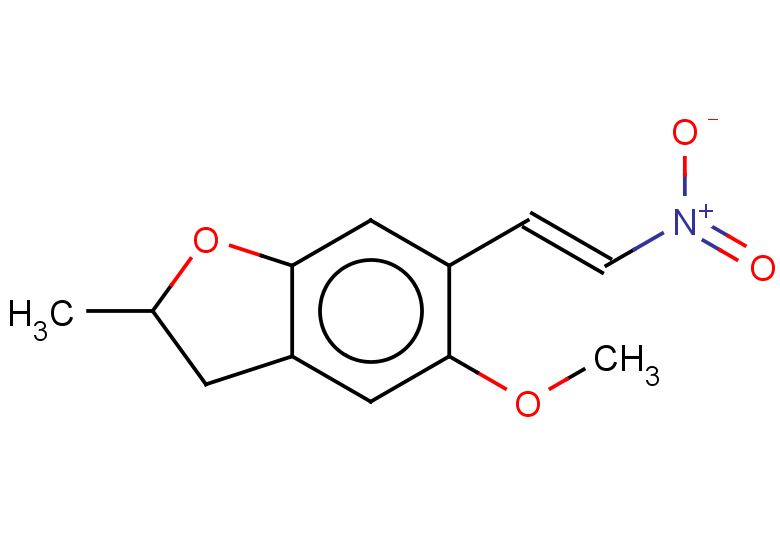 5-methoxy-2-methyl-6-[(1E)-2-nitroethenyl]-2,3-dihydro-1-benzofuran