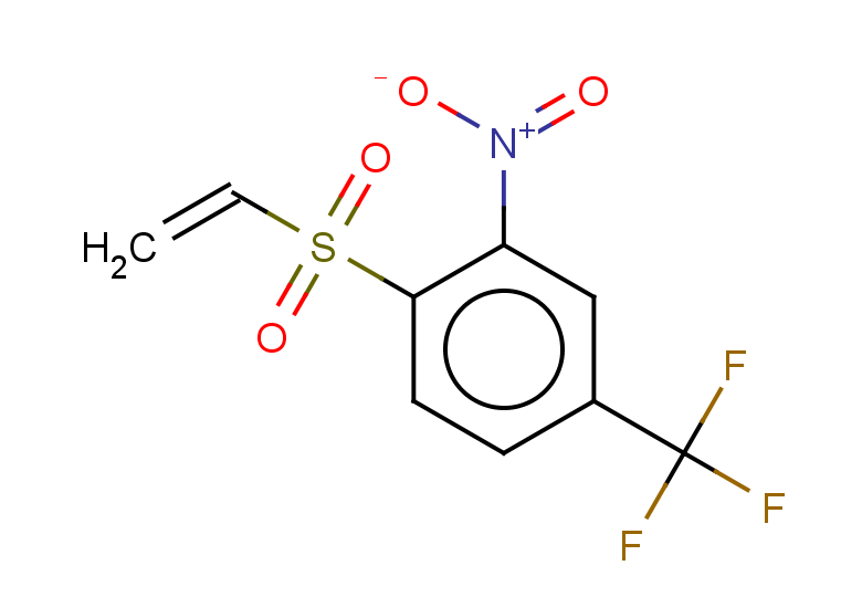 1-(ethenesulfonyl)-2-nitro-4-(trifluoromethyl)benzene