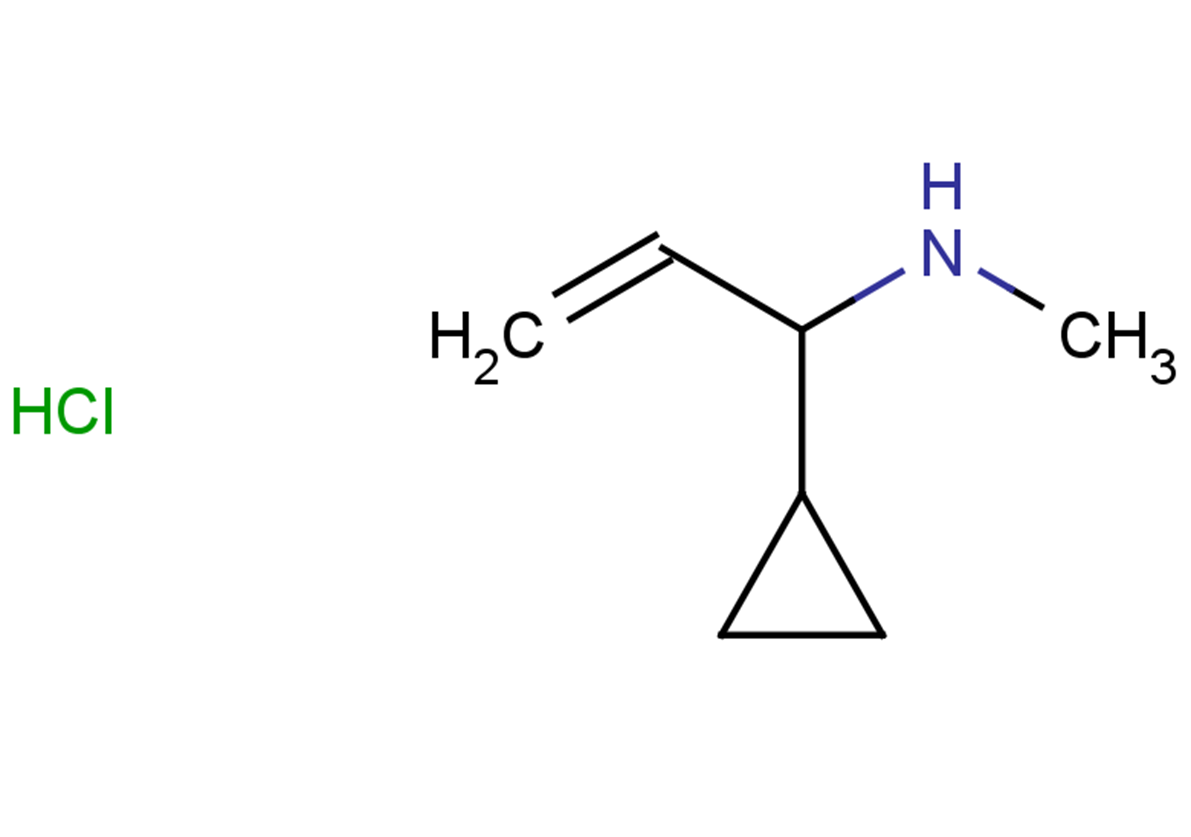 (1-cyclopropylprop-2-en-1-yl)(methyl)amine hydrochloride