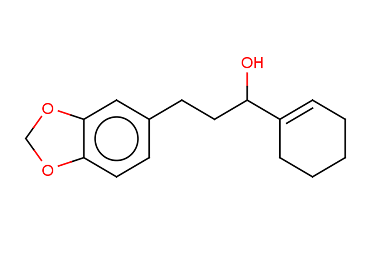 3-(1,3-dioxaindan-5-yl)-1-(cyclohex-1-en-1-yl)propan-1-ol