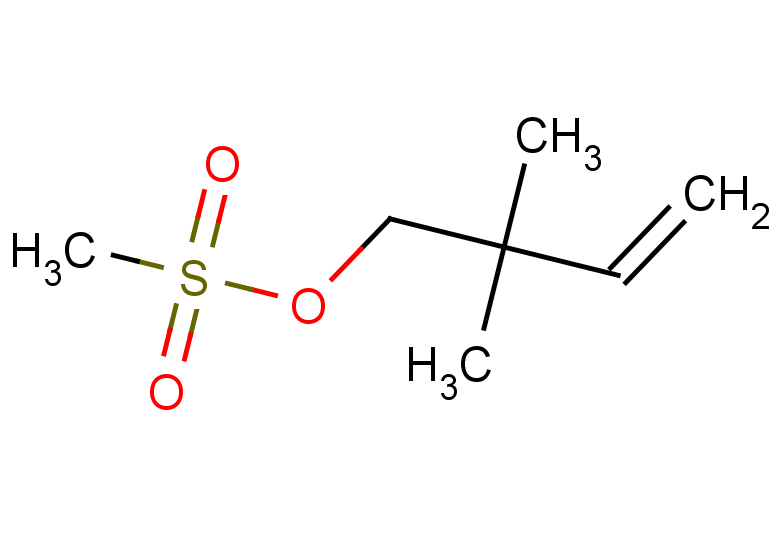 2,2-dimethylbut-3-en-1-yl methanesulfonate