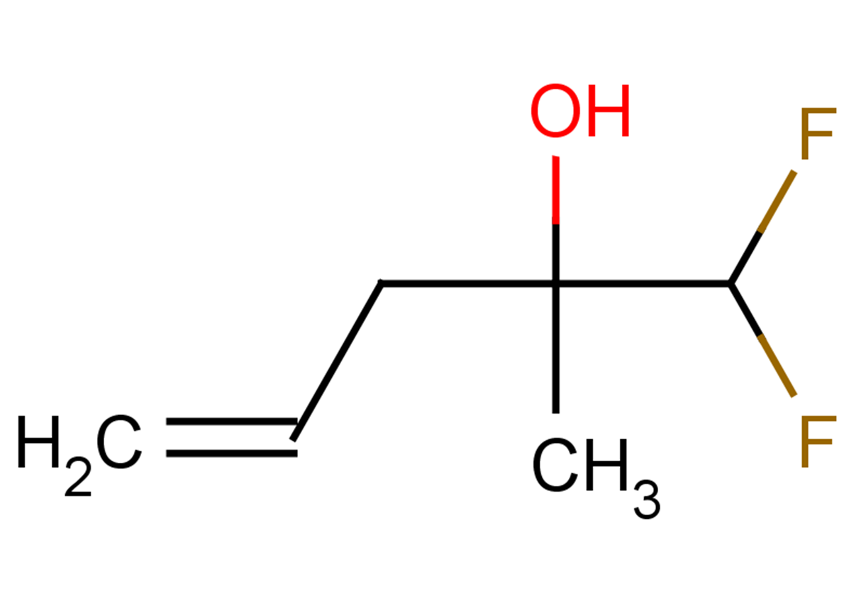 1,1-difluoro-2-methylpent-4-en-2-ol