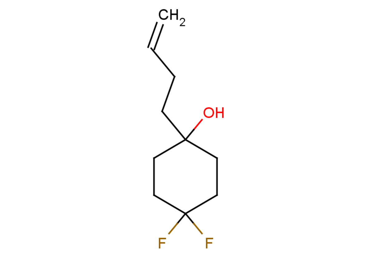 1-(but-3-en-1-yl)-4,4-difluorocyclohexan-1-ol
