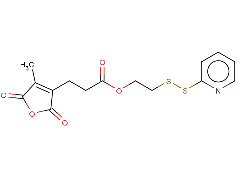 2-(pyridin-2-yldisulfanyl)ethyl 3-(4-methyl-2,5-dioxo-2,5-dihydrofuran-3-yl)propanoate