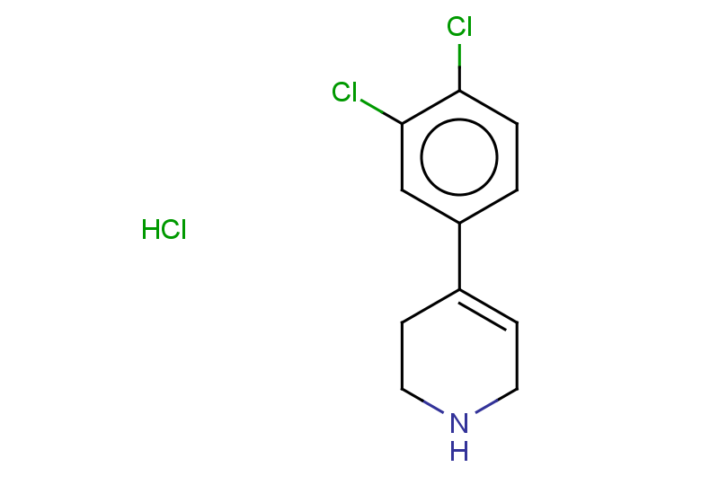 4-(3,4-dichlorophenyl)-1,2,3,6-tetrahydropyridine hydrochloride