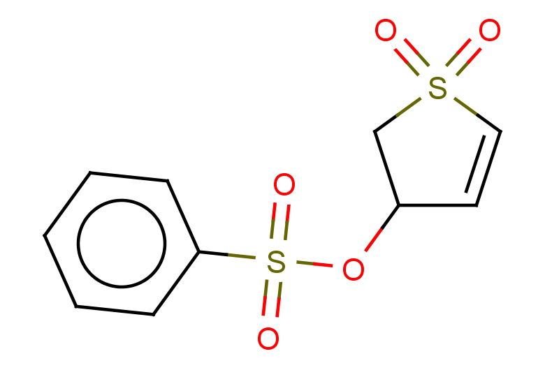 1,1-dioxo-2,3-dihydro-1lambda6-thiophen-3-yl benzenesulfonate