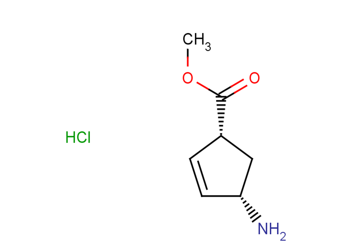 methyl (1R,4S)-4-aminocyclopent-2-ene-1-carboxylate hydrochloride