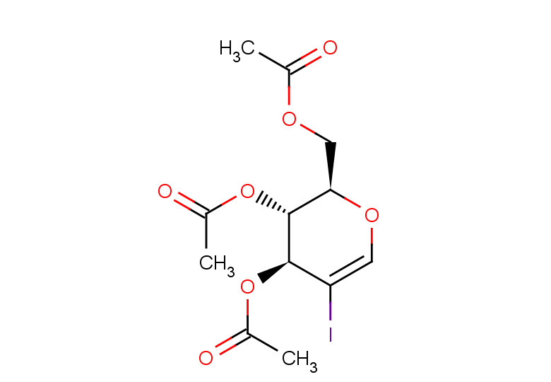 [(2R,3R,4S)-3,4-bis(acetyloxy)-5-iodo-3,4-dihydro-2H-pyran-2-yl]methyl acetate