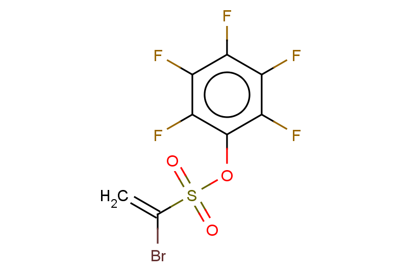 2,3,4,5,6-pentafluorophenyl 1-bromoethene-1-sulfonate