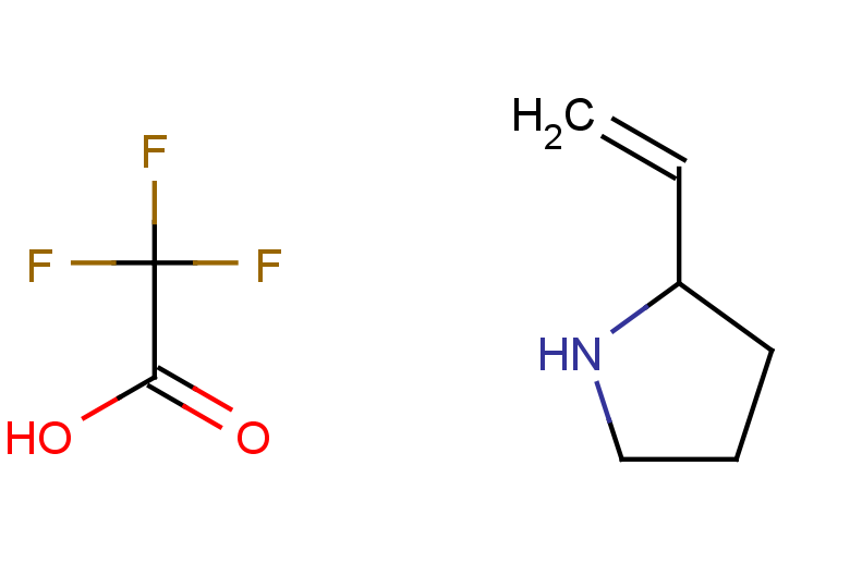 2-ethenylpyrrolidine, trifluoroacetic acid