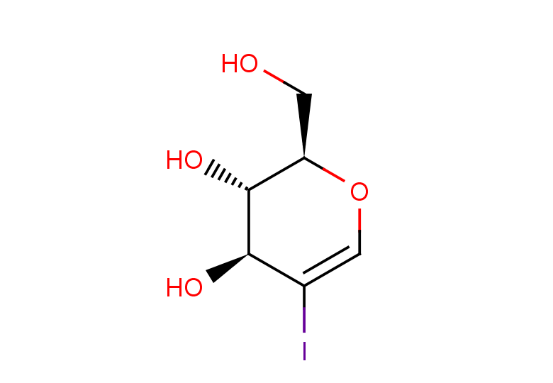 (2R,3S,4S)-2-(hydroxymethyl)-5-iodo-3,4-dihydro-2H-pyran-3,4-diol