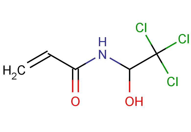 N-(2,2,2-trichloro-1-hydroxyethyl)prop-2-enamide