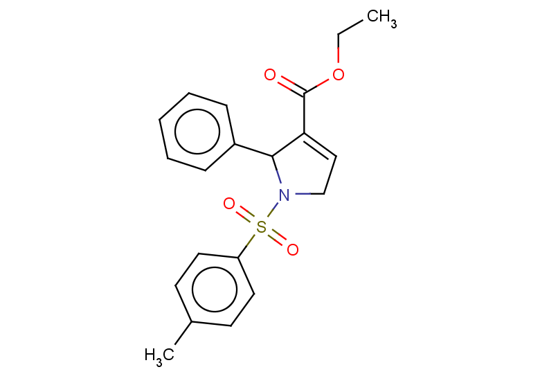 ethyl 1-(4-methylbenzenesulfonyl)-2-phenyl-2,5-dihydro-1H-pyrrole-3-carboxylate