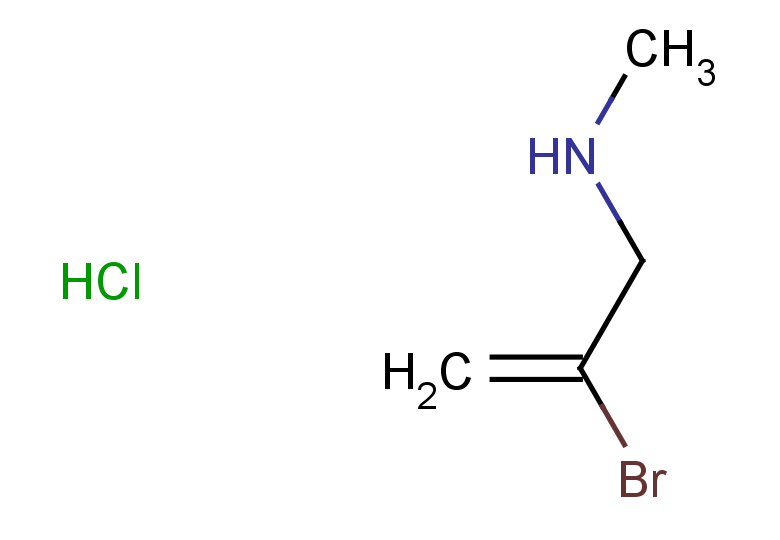 (2-bromoprop-2-en-1-yl)(methyl)amine hydrochloride