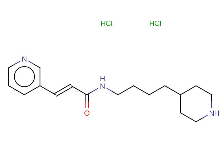 (2E)-N-[4-(piperidin-4-yl)butyl]-3-(pyridin-3-yl)prop-2-enamide dihydrochloride
