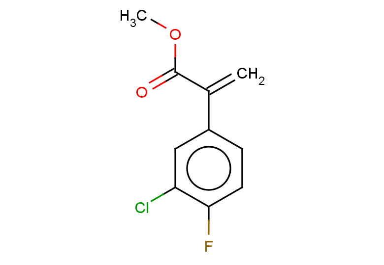methyl 2-(3-chloro-4-fluorophenyl)prop-2-enoate