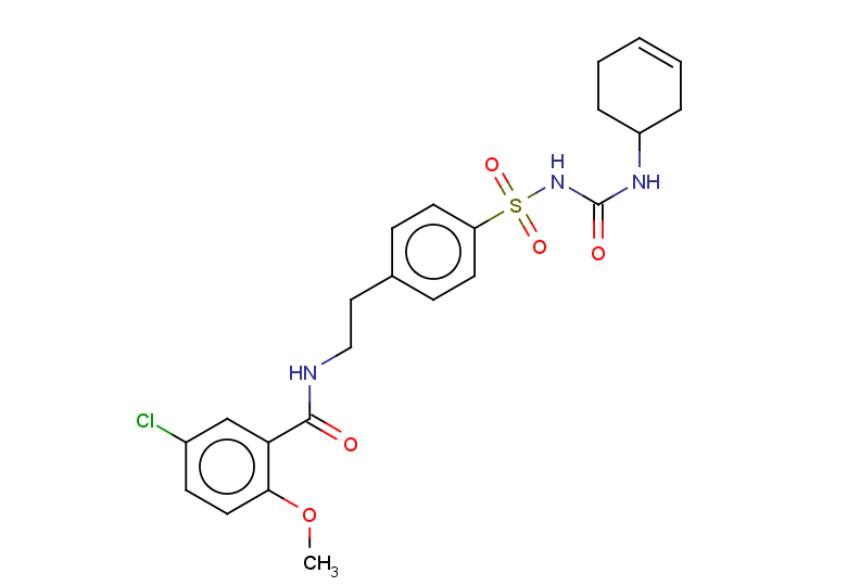 5-chloro-N-{2-[4-({[(cyclohex-3-en-1-yl)carbamoyl]amino}sulfonyl)phenyl]ethyl}-2-methoxybenzamide