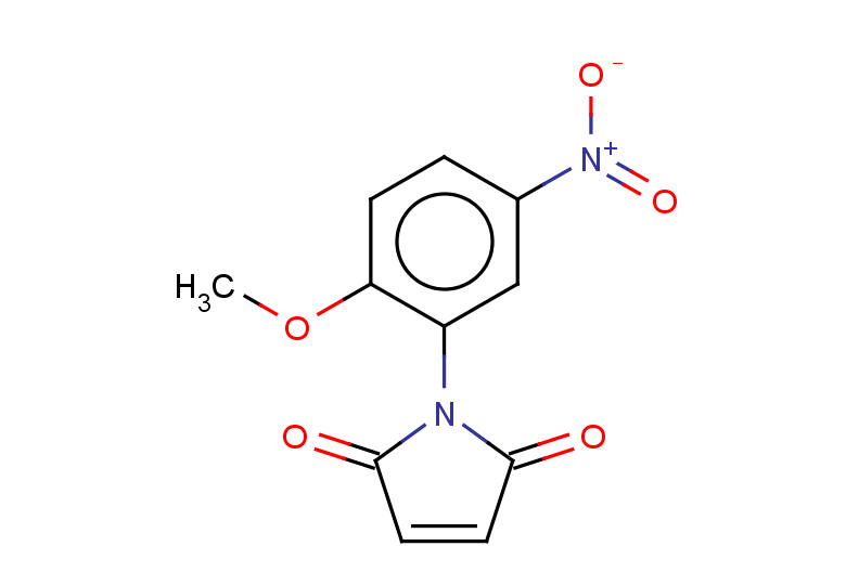 1-(2-methoxy-5-nitrophenyl)-2,5-dihydro-1H-pyrrole-2,5-dione