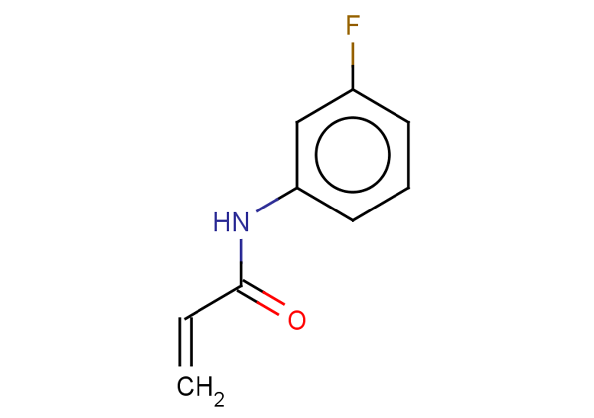 N-(3-fluorophenyl)prop-2-enamide