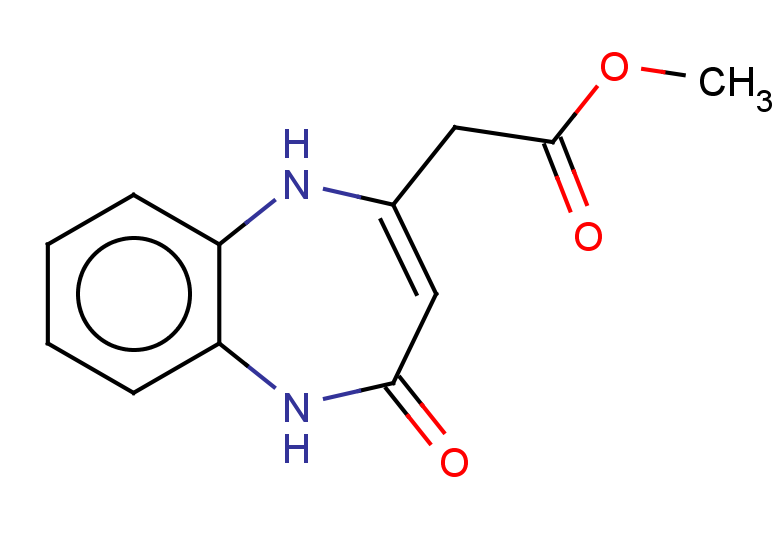 methyl 2-(4-oxo-4,5-dihydro-1H-1,5-benzodiazepin-2-yl)acetate