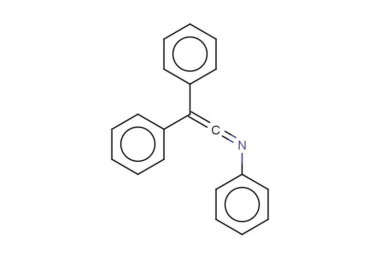 N-(diphenylethenylidene)aniline