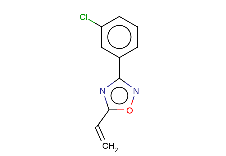 3-(3-chlorophenyl)-5-ethenyl-1,2,4-oxadiazole