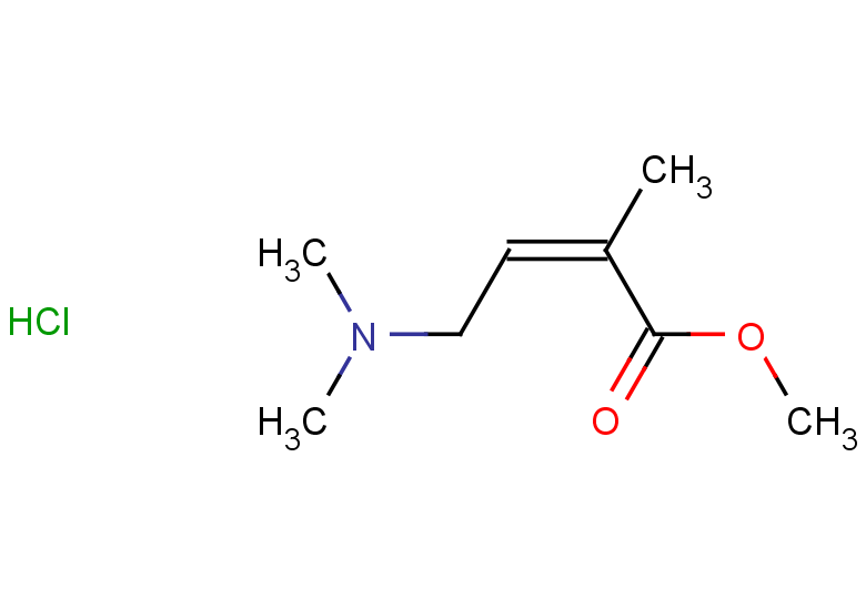 methyl (2Z)-4-(dimethylamino)-2-methylbut-2-enoate hydrochloride