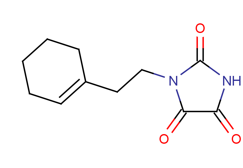 1-[2-(cyclohex-1-en-1-yl)ethyl]imidazolidine-2,4,5-trione