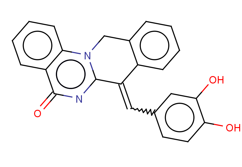 11-[(3,4-dihydroxyphenyl)methylidene]-11,13-dihydro-6H-5a,12-diazatetraphen-13-one