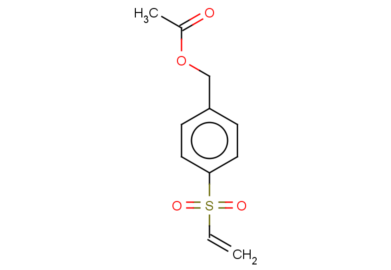 [4-(ethenesulfonyl)phenyl]methyl acetate