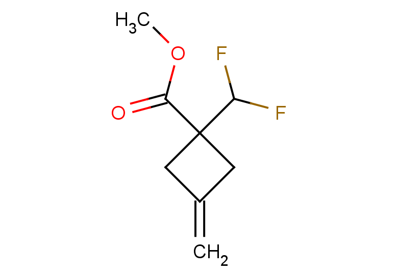 methyl 1-(difluoromethyl)-3-methylidenecyclobutane-1-carboxylate