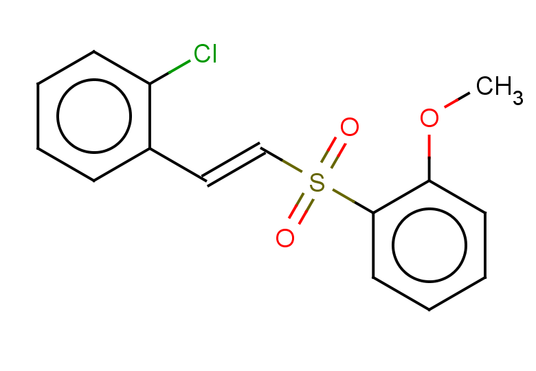 1-[(E)-2-(2-chlorophenyl)ethenesulfonyl]-2-methoxybenzene