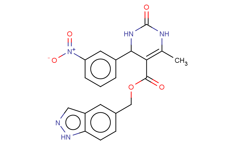 (1H-indazol-5-yl)methyl 6-methyl-4-(3-nitrophenyl)-2-oxo-1,2,3,4-tetrahydropyrimidine-5-carboxylate