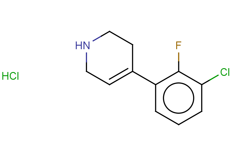 4-(3-chloro-2-fluorophenyl)-1,2,3,6-tetrahydropyridine hydrochloride