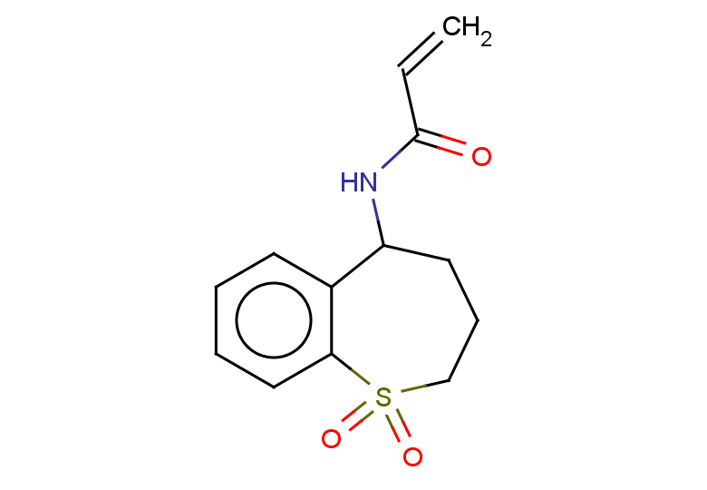 N-(1,1-dioxo-2,3,4,5-tetrahydro-1lambda6-benzothiepin-5-yl)prop-2-enamide